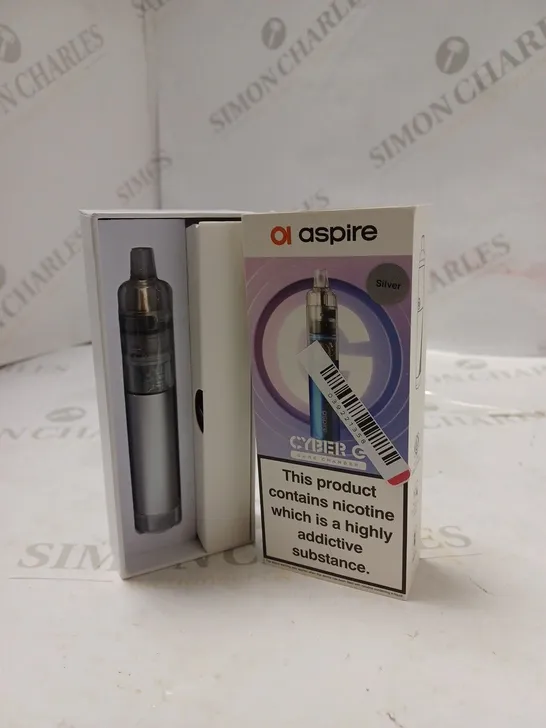 BOXED ASPIRE CYBER G - SILVER. 