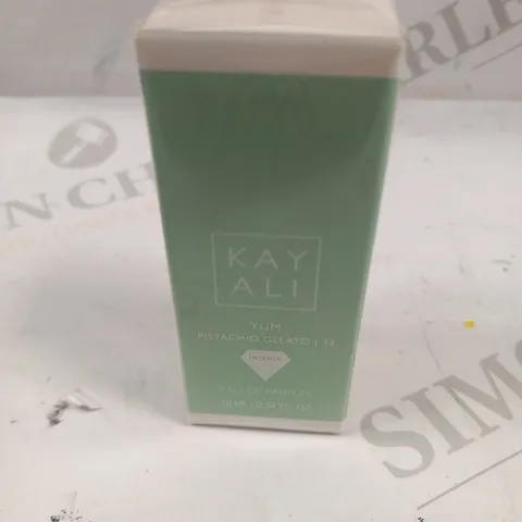 BOXED AND SEALED KAY ALI YUM PISTACHIO GELATO 33 INTENSE EAU DE PARFUM 10ML