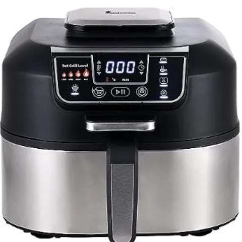 BOXED MASTERPRO SMOKELESS GRILL ONE AND AIR FRYER