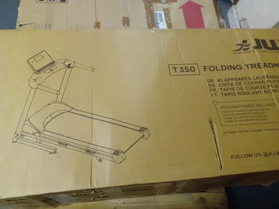 JLL T350 FOLDING TREADMILL  