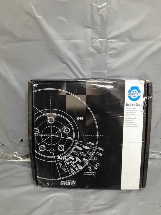 BOXED AND SEALED JURATEK BRAKE DISC 