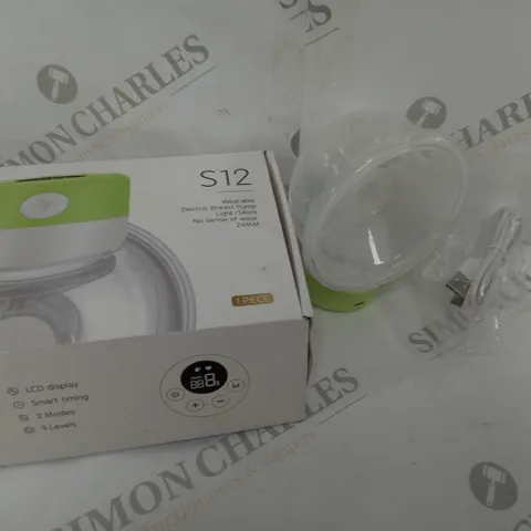 BOXED S12 WEARBLE ELECTRIC BREAST PUMP