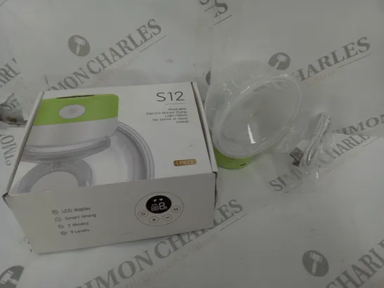 BOXED S12 WEARBLE ELECTRIC BREAST PUMP