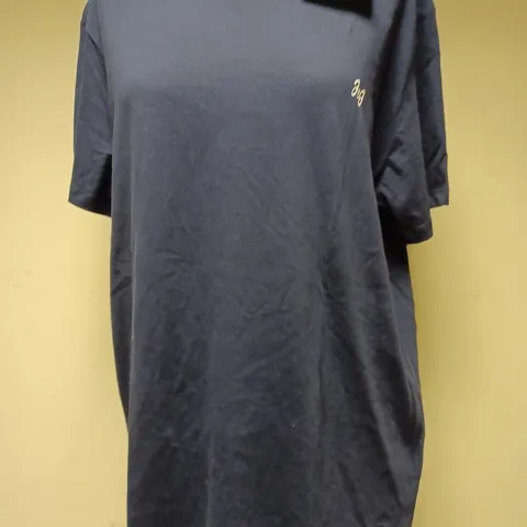 JACK JONES CREW NECK NAVY T-SHIRT - LARGE