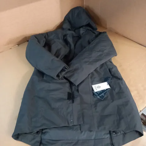 TOG24 BRAMHOPE ANTHRACITE SIZE 10 WATERPROOF DOWN FILLED  COAT