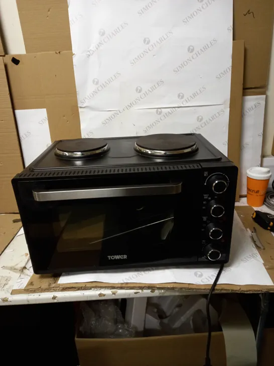 TOWER 2HOB MOBILE MINI OVEN ELECTRIC