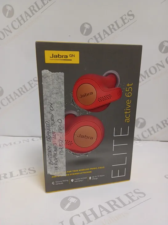 BOXED JABRA ELITE ACTIVE 65T EARBUDS