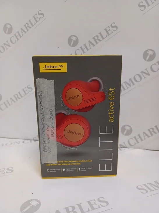 BOXED JABRA ELITE ACTIVE 65T EARBUDS