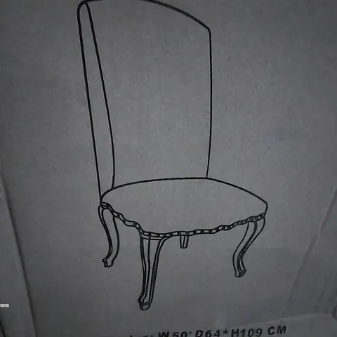 BOXED HYERES UPHOLSTERED DINING CHAIR 