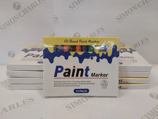 9 BRAND NEW PACKS OF 12 PAINT MARKERS 