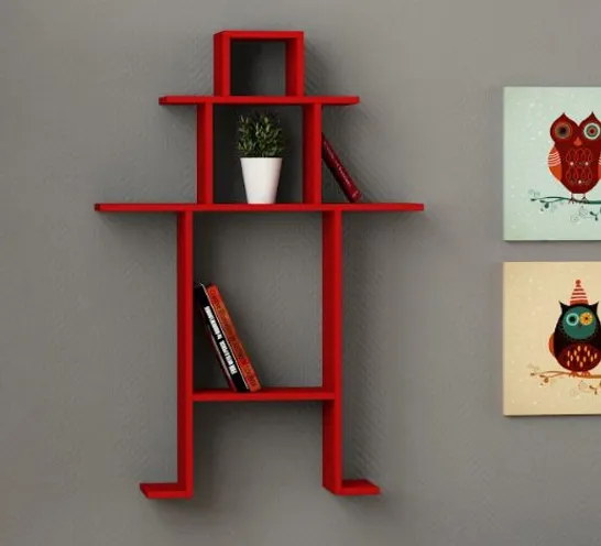 BRAND NEW BOXED RED TOP HAT SHELVING UNIT