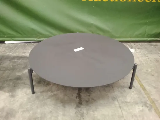 ROUND METAL COFFEE TABLE 