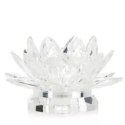 JM BY JULIEN MACDONALD CRYSTAL LOTUS FLOWER TABLE LAMP