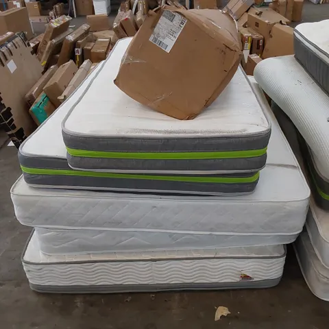 APPROX 6 X ASSORTED MATTRESSES. BRANDS, SIZES AND CONDITIONS VARY