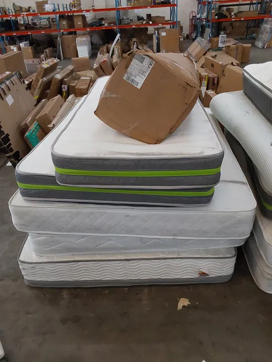 APPROX 6 X ASSORTED MATTRESSES. BRANDS, SIZES AND CONDITIONS VARY