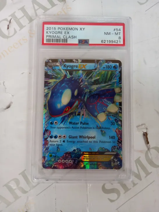 2015 POKEMON XY KYOGRE EX PRIMAL CLASH