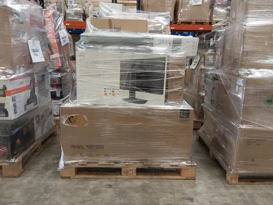 PALLET OF APPROXIMATELY 16 UNPROCESSED RAW RETURN MONITORS TO INCLUDE;