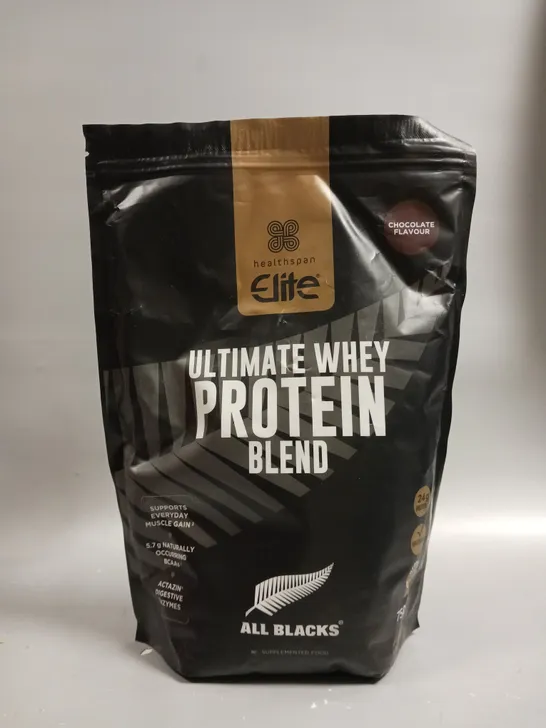 SEALED HEALTHSPAN ELITE ULTIMATE WHEY PROTEIN BLEND - 750G