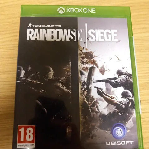 XBOX ONE TOM CLANCY'S RAINBOWS SIX SEIGE