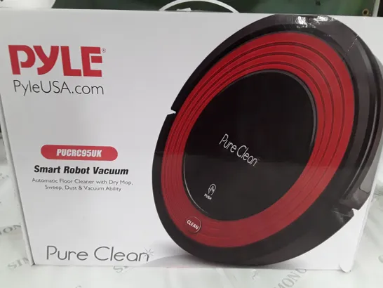 BOXED PYLE PUCRC95UK SMART ROBOT VACUUM 