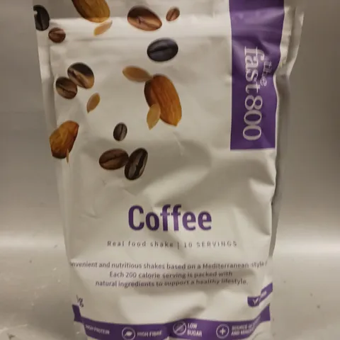 SEALED THE FAST 800 REAL FOOD SHAKE - COFFEE - 500G 