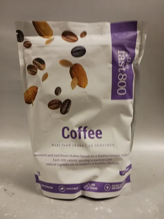 SEALED THE FAST 800 REAL FOOD SHAKE - COFFEE - 500G 