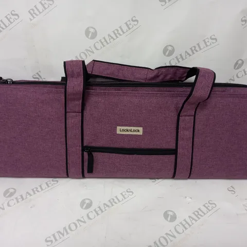 LOCK & LOCK PURPLE MARL LARGE FREEZER BAG