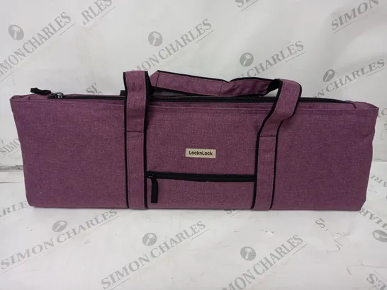 LOCK & LOCK PURPLE MARL LARGE FREEZER BAG