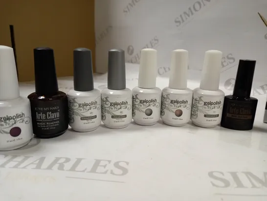 LIGHT CURED GEL POLISH BUMPER SET APPROX. 20 ITEMS 