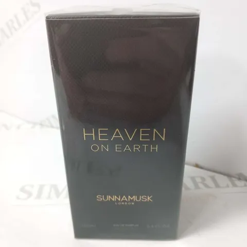 BOXED AND SEALED SUNNAMUSK LONDON HEAVEN ON EARTH 100ML