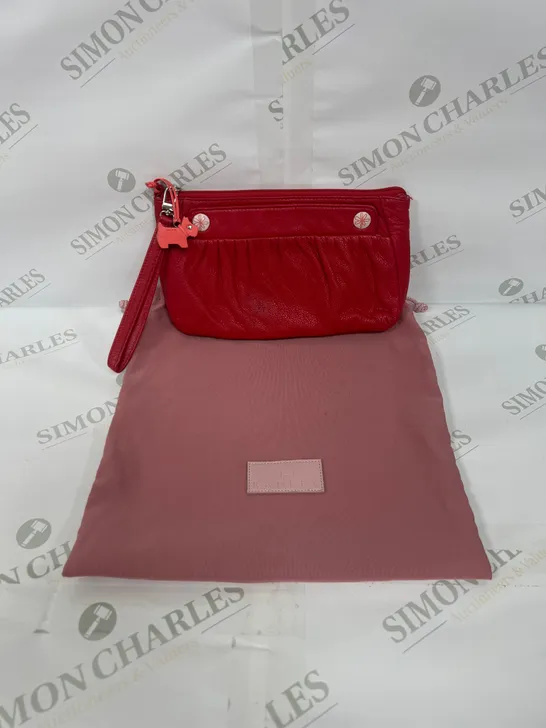 RADLEY LONDON SMALL ZIP BAG IN RED