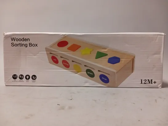 WOODEN SORTING BOX 