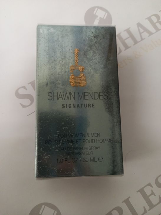 BOXED AND SEALED SHAWN MENDES SIGNATURE EAU DE PARFUM SPRAY 30ML