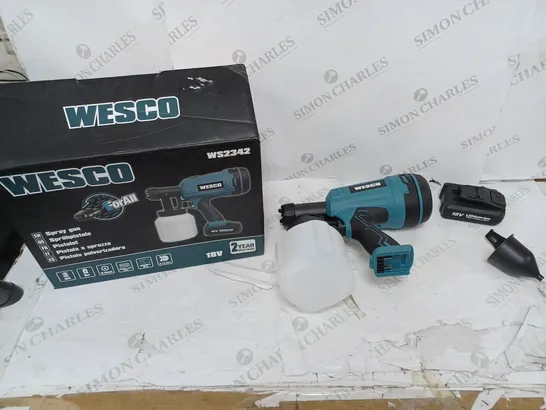 WESCO BOXED SPRAY GUN WS2342 