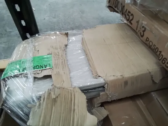 PALLET OF ASSORTED FLAT PACK FURNITURE PARTS