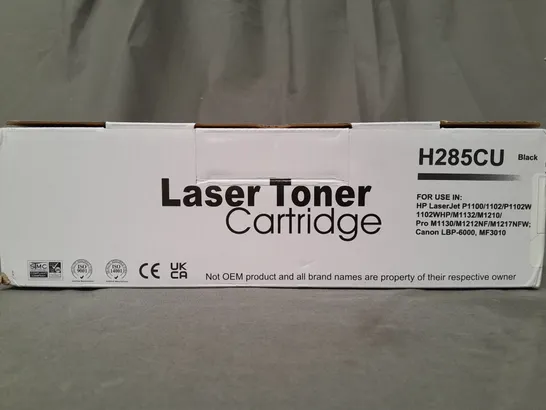 BOXED UNBRANDED H285CU LASER TONER CARTRIDGE IN BLACK