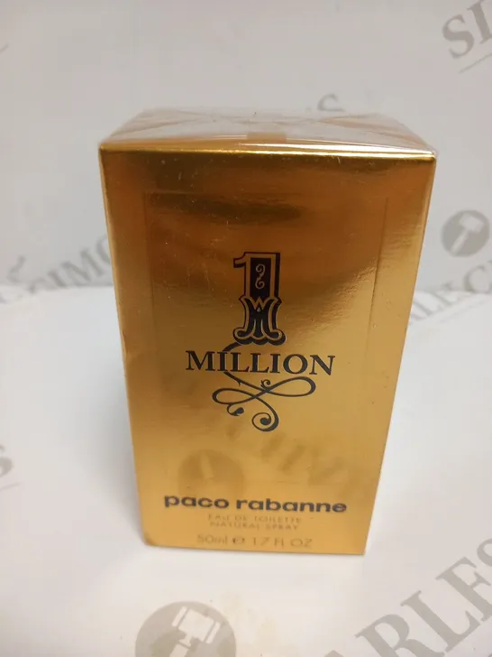 BOXED AND SEALEDPACO RABANNE 1 MILLION EAU DE TOILETTE 50ML