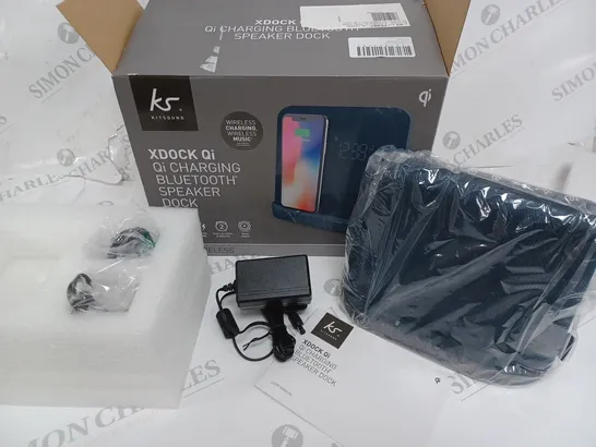 BOXED KITSOUND XDOCK QI CHARGING BLUETOOTH SPEAKER