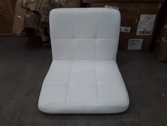 BOXED WHITE BARSTOOL