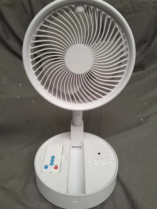 FOLD AWAY FAN WHITE 2 IN 1 FLOOR & TABLE FAN 