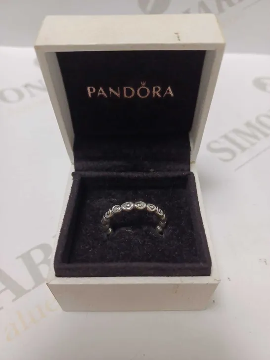 PANDORA SILVER CHAIN RING