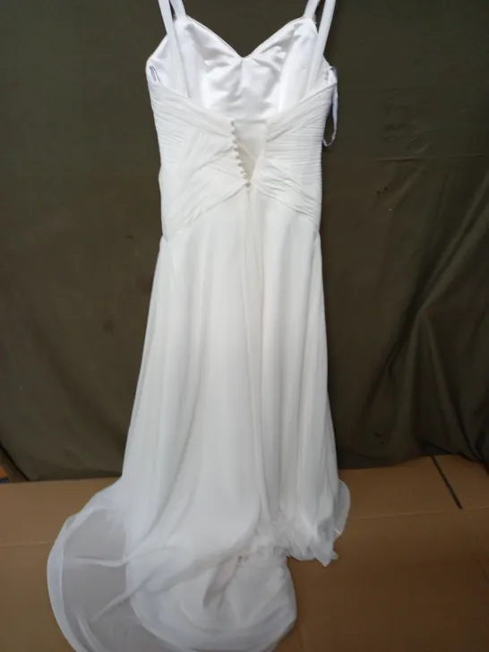 DZAGE EMBELLISHED WEDDING DRESS - 12 