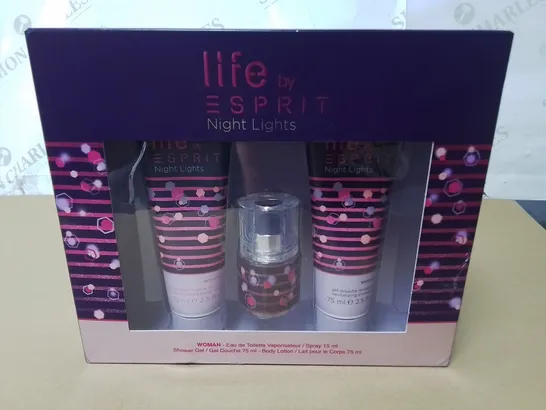 LIFE BY ESPIRIT NIGHT LIGHTS 3-PIECE BEAUTY SET