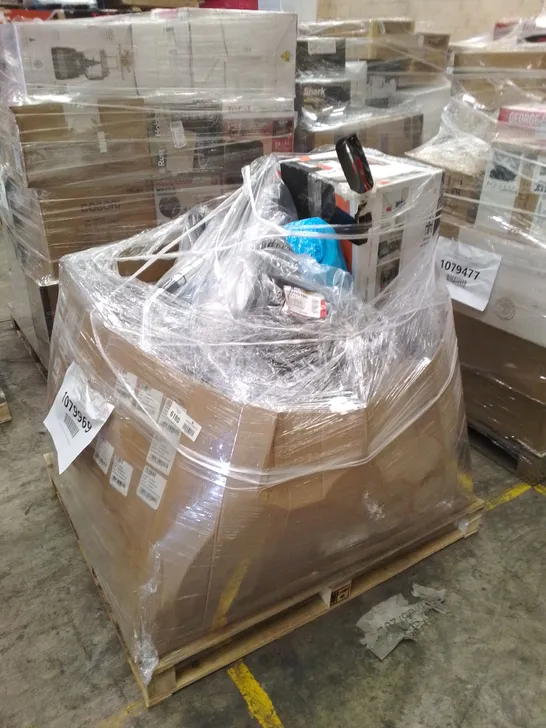 PALLET OF APPROXIMATELY 22 UNPROCESSED RAW RETURN HOUSEHOLD AND ELECTRICAL GOODS TO INCLUDE;