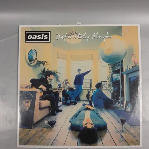 OASIS DEFINITELY MAYBE VINYL 