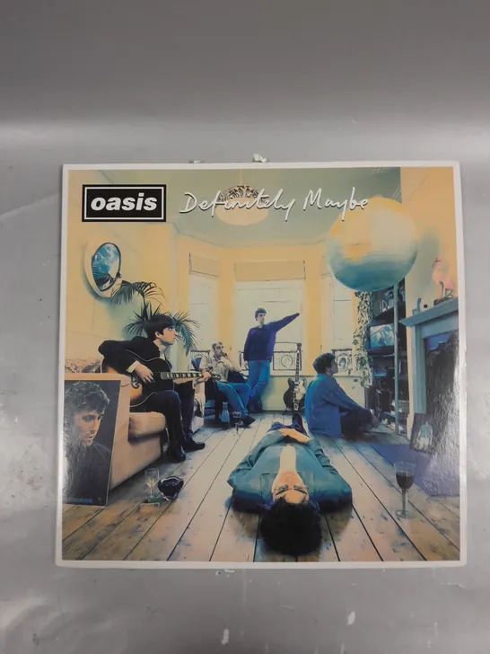 OASIS DEFINITELY MAYBE VINYL 