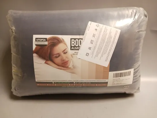 SEALED UTOPIA BEDDING BODY PILLOW 50CMX135CM - NAVY BLUE