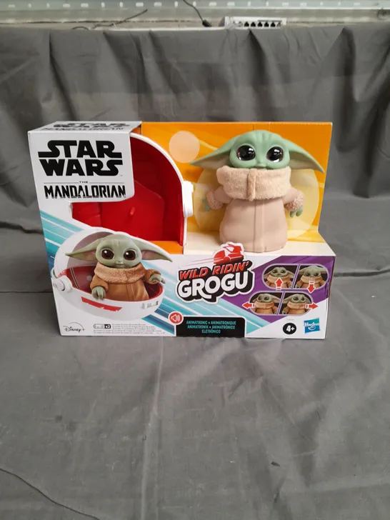 BOXED STAR WARS THE MANDALORIAN WILD RIDIN GROGU