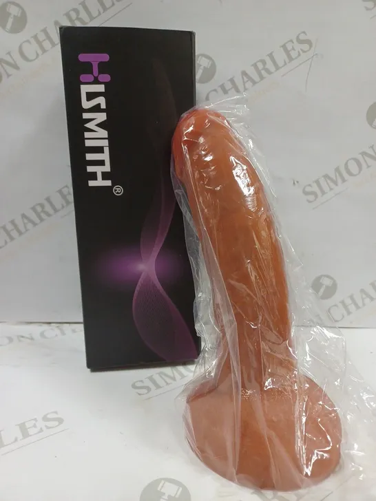 BOXED HISMITH 7" GIRTHY REALISTIC SILICONE MANUAL EJACULATING DILDO