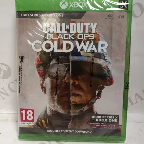 SEALED CALL OF DUTY BLACK OPS COLD WAR XBOX ONE GAME 